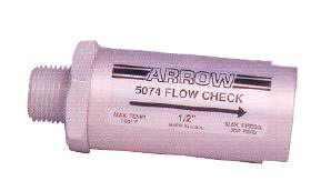 Arrow Pneumatics Air Flow Check Valves 1/2" NPT - 5074