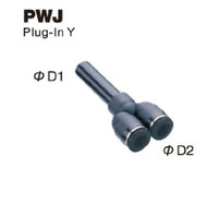 Push-To-Connect Fitting - Plug-In Reducer Y