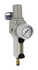 PneumaticPlus SAW Series Miniature Air Filter Regulator Combo Piggyback 1/4" NPT  (SAW2000M-N02BDG-MEP)
