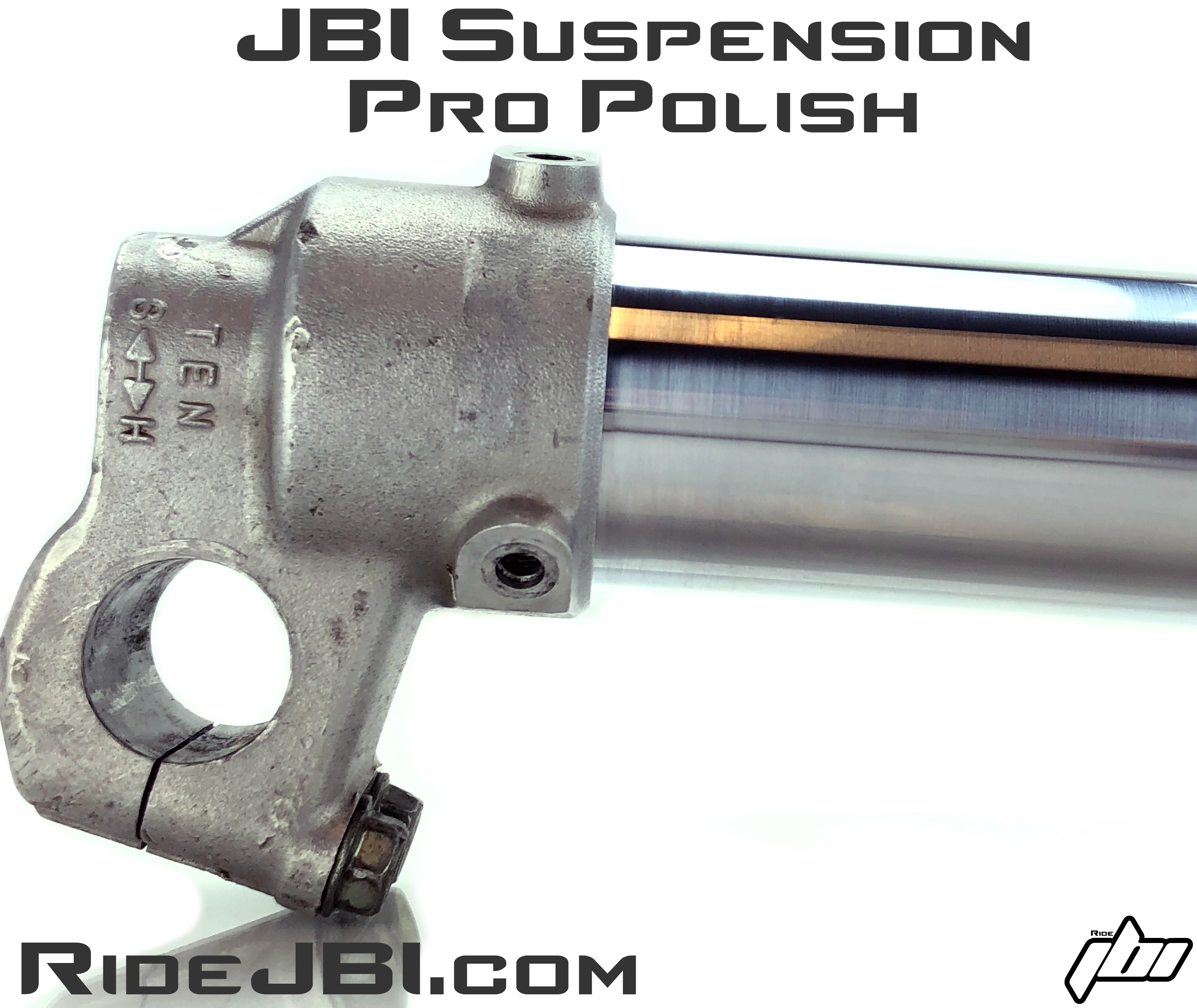 JBI Suspension fork tube shock shaft polish service