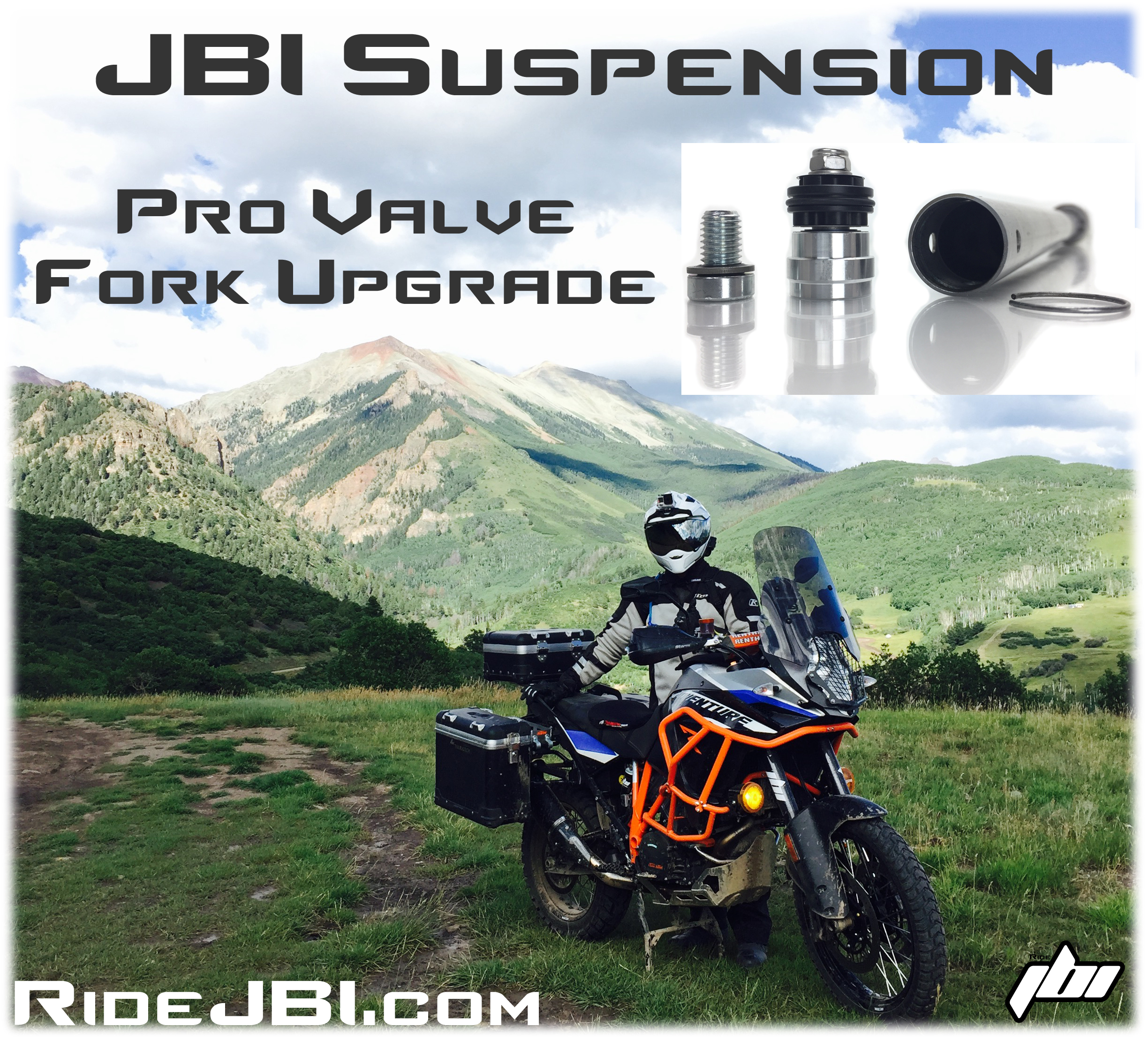 KTM Adventure 1090 1190 1290 Super ADV R JBI Suspension Pro Valve