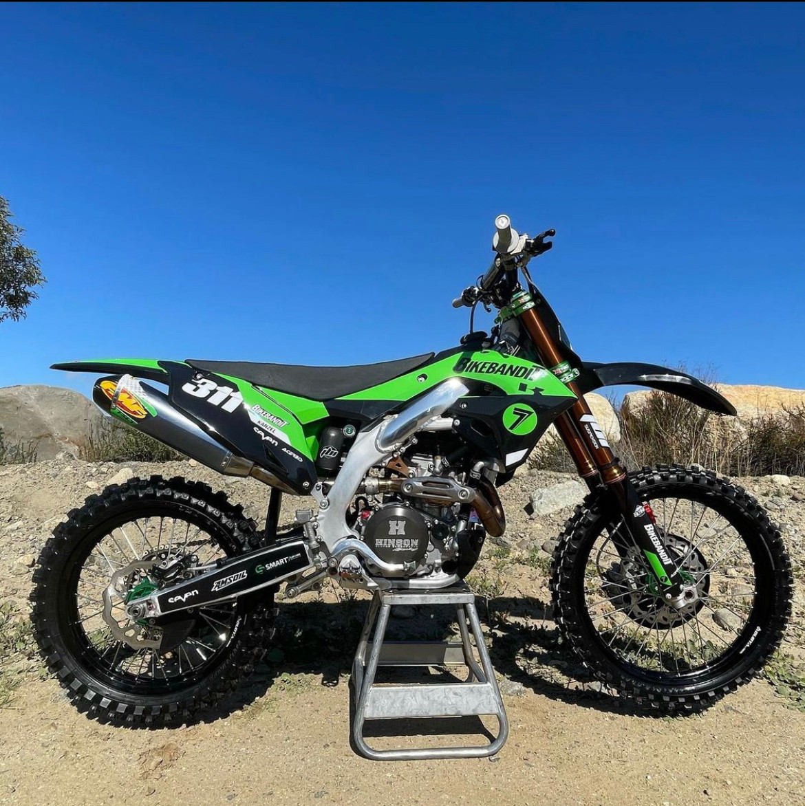 JBI Suspension Pro Bladder Cap 2019-2026 Kawasaki KX450 Showa Shock