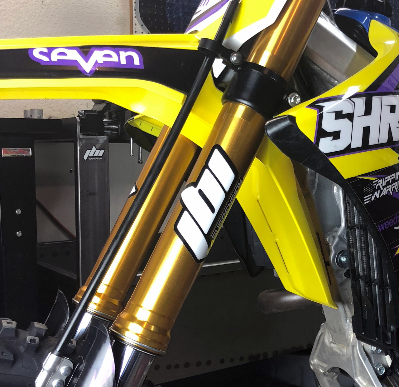JBI Suspension 2018-2026 Suzuki RMZ450 Showa Pro Fork DIY Kit