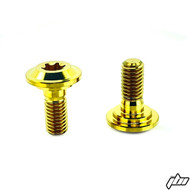 JBI Titanium Gold KTM Lower Subframe Bolt Set 