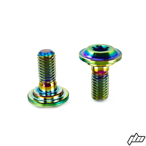 JBI Titanium Rainbow KTM Lower Subframe Bolt Set