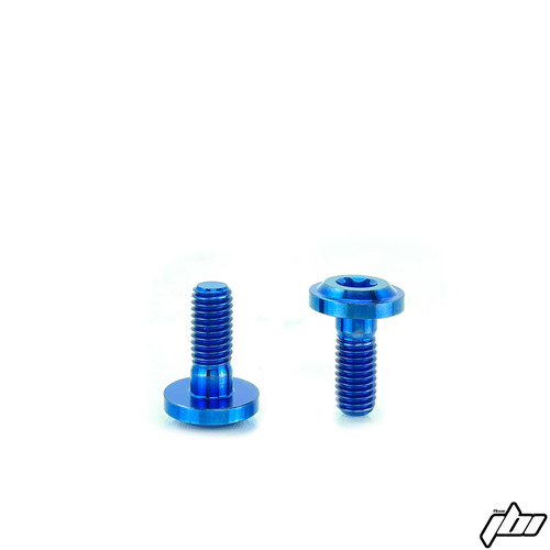 JBI Titanium Blue Yamaha Lower Subframe Bolt Set