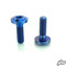 JBI Titanium Blue Yamaha YZF Upper Subframe Bolt Set