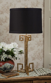 Bamboo Square Leg Lamp