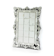 Beveled Squares Mirror