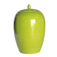 Lime Green Ginger Jar