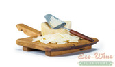 Our Cheese Platter has a large flat surface and long handle. This is a great platter for displaying your favorite cheese and crackers.