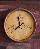   Wine Barrel Clock