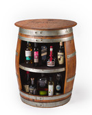  Wine Barrel Rack, Storage Handcrafted  W/ 27'' Top