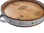 Handcrafted from a reclaimed wine barrel top, this 22” Lazy Susan adds rustic vineyard charm to your dining or kitchen space.