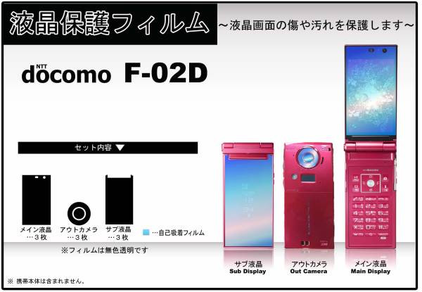 Kyoex - Shop Buy Docomo Fujitsu F-02D Japanese phone Protective