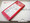 Docomo Fujitsu F-05D Arrows X LTE Phone Majenta Red Rear
