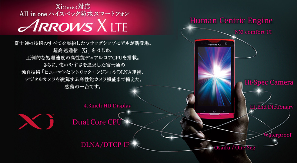 Kyoex - Shop Buy Docomo Fujitsu F-05D Arrows X Unlocked Japanese