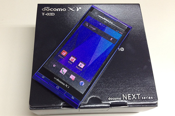 Docomo Toshiba T-02D Regza Entertainment Phone Unlocked