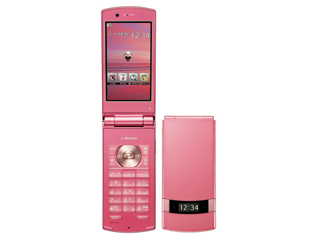 docomo N-01E フリップフォン 5551 Docomo NEC N-01E illumination 