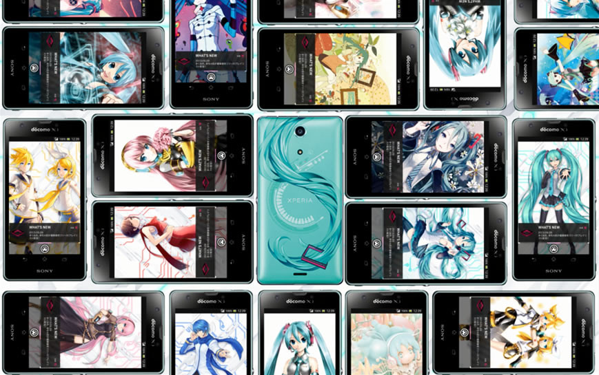 Kyoex - Shop Buy Docomo Sony SO-04E Hatsune Miku Xperia Unlocked 