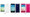 Docomo Fujitsu F-01F Arrows NX colors