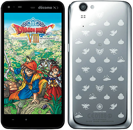 Sharp SH-01F Dragon Quest Limited Edition Aquos Phone Unlocked
