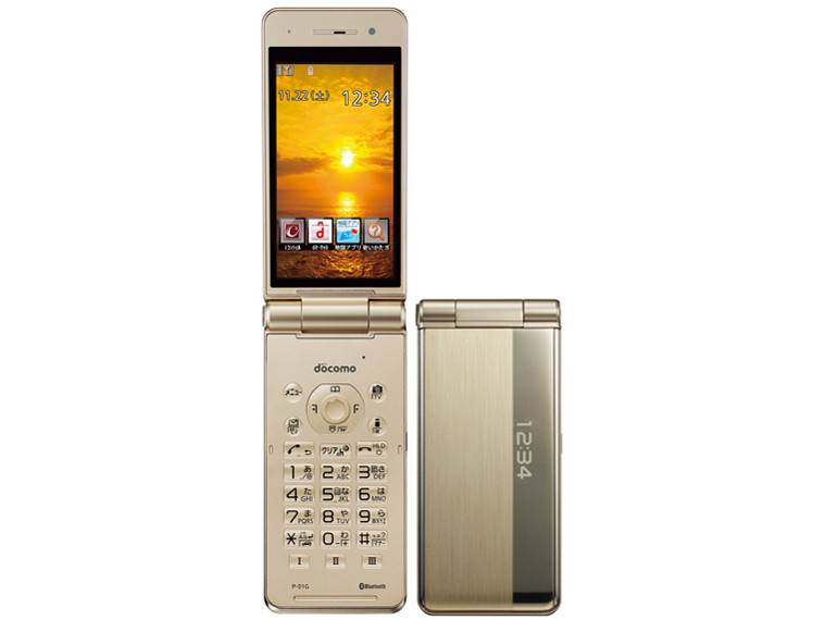 Docomo Panasonic P-01G Keitai Series Flip Phone Unlocked