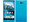Docomo Sharp SH-01G Aquos Zeta IGZO Edgest Phone Cyan Blue