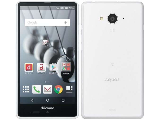 AQUOS EVER SH-02J White 16 GB docomo - スマートフォン本体