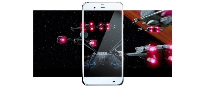 Sharp SW001SH Star Wars Mobile Limited Edition Phone Unlocked