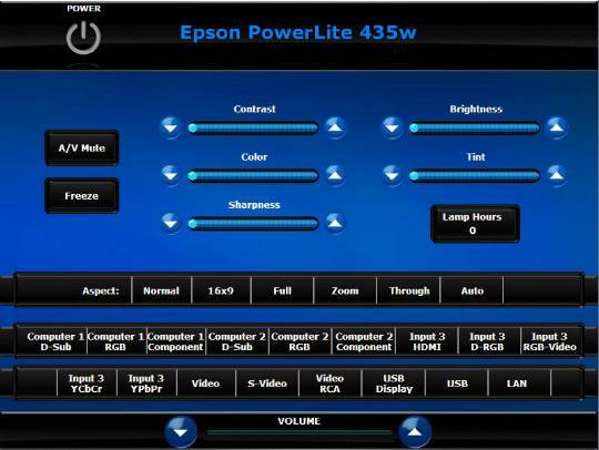 Epson PowerLite 435W - Crestron Application Market