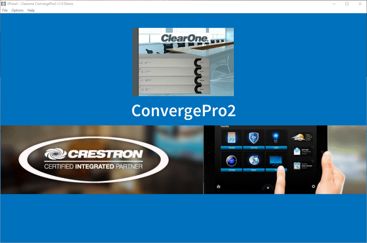 ClearOne ConvergePro2 v1.4 - Crestron Application Market