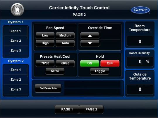 Touchcontrol server status