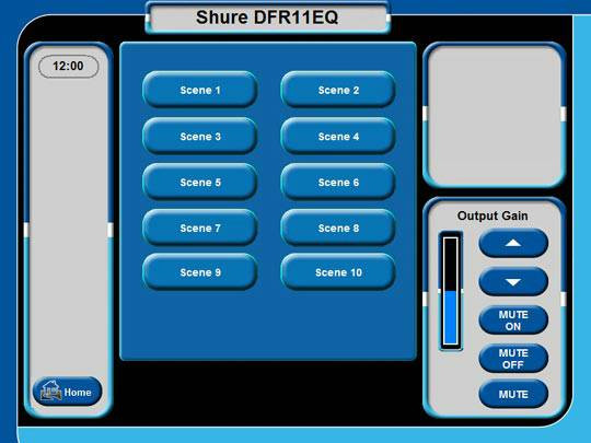 Shure DFR11EQ (North America) - Crestron Application Market