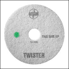 TWISTER is a revolutionary system that transforms dull terrazzo, natural stone, and polished concrete into glossy, brightly polished floors.