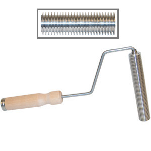 Ribbed Aluminum Roller w/ Frame 9 - Bedrock Contractor Supplies & Rentals
