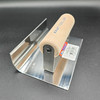 Cove Trowel for doing cove base on epoxy floors. 3/4" radius cove Trowel