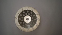 12 Premium Segmented Diamond Cup Wheel High Hub (7" x 5/8-11 )
PREMIUM blade for aggressive grinding 