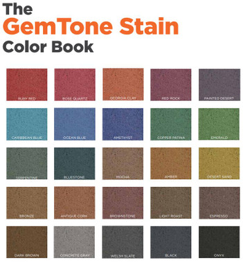 Prosoco GemTone Color Book