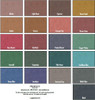 Consolideck GemTone Stain Color Chart