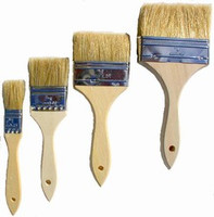 Chip Brushs Inexpensive throw away brush for putting up epoxy cove base or touch up painting and touch up projects.