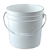 Clean empty white one gallon buckets. Great for mixing batches of epoxy!