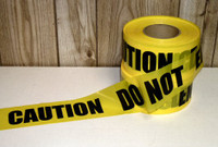CAUTION DO NOT ENTER barricade tape