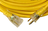 Lighted End Extension Cords 12/3