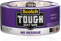 Scotch No Residue Duct Tape -12pk