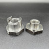 Adapter Nut for METABO Angle Grinders. (Saddle cut to fit arbor for secure grinding)