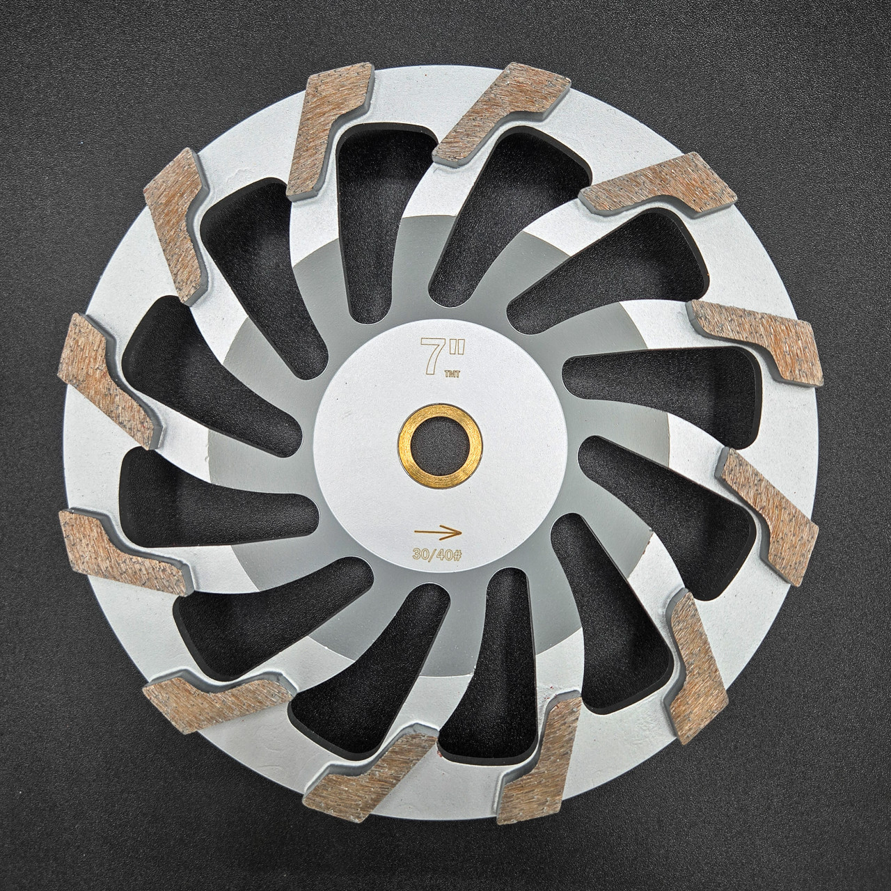 L Segment Diamond Cup Wheel | bedrocksupplies.com