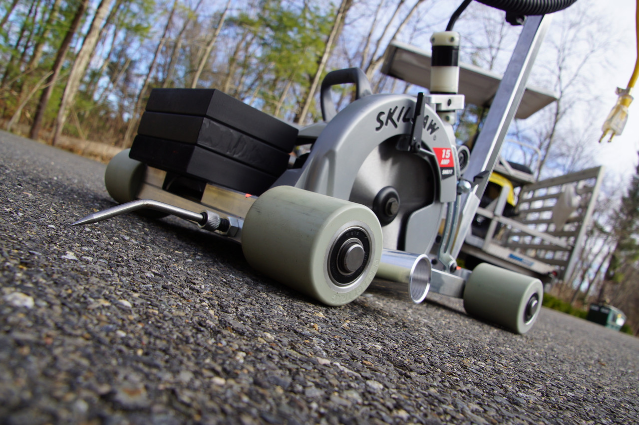 Perfect Trac Concrete Cutting Saw 