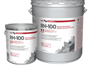 DUROCK™ BRAND RH-100™ MOISTURE VAPOR REDUCER
A 100% solids epoxy coating specially formulated for interior use over concrete with high moisture and/or pH levels.