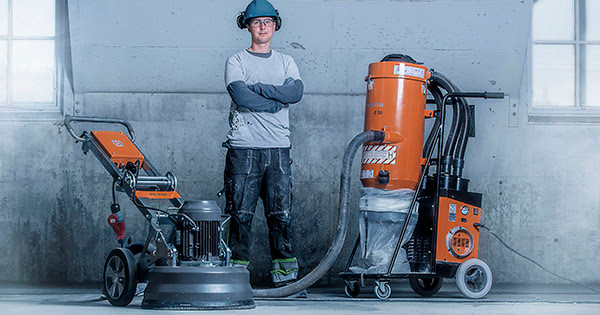 Husqvarna floor deals grinder